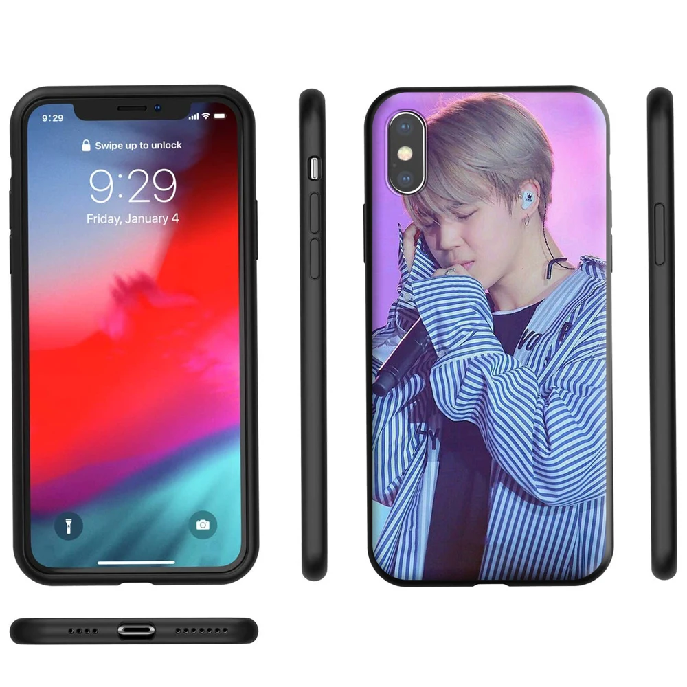 Силиконовый чехол Jimin Selca для Apple iPhone 13 12 Mini 11 Pro XS X XR Max 8 7 6S 6 Plus SE 5S | Мобильные