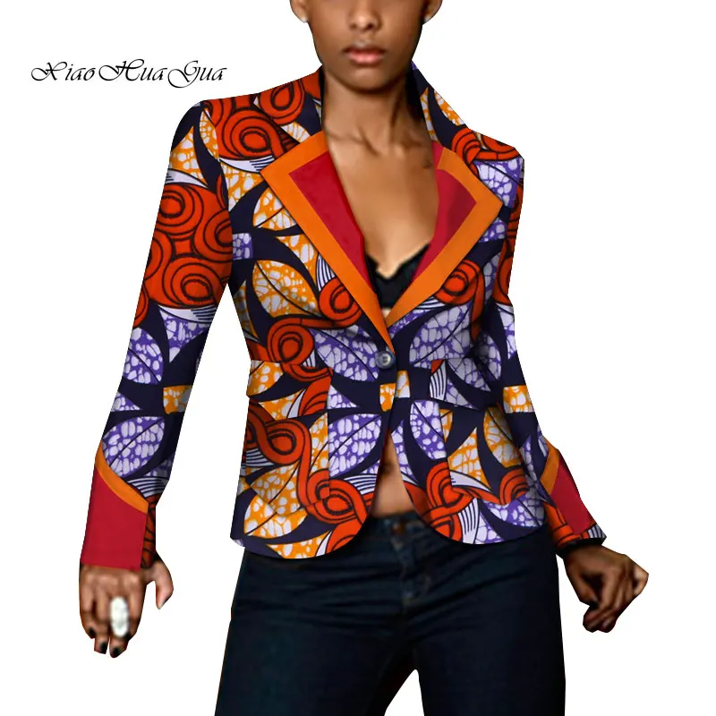 2020 традиционная африканская одежда женские блейзеры и куртки топы Дашики для