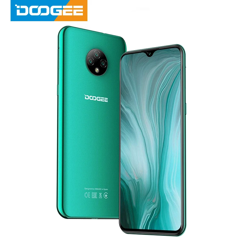 DOOGEE X95 мобильные телефоны Android 10 смартфон 4G LTE 6 52 &quotДисплей MTK6737 16 Гб Встроенная