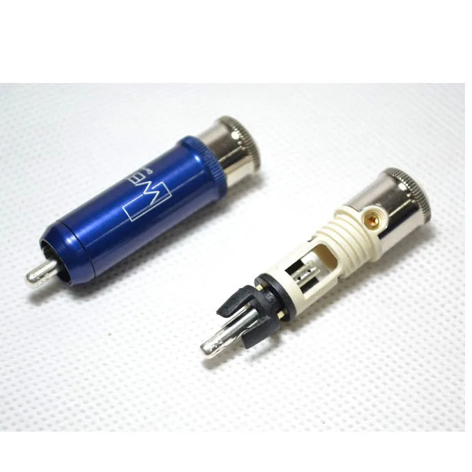 4 шт. 9 мм Hi end HIFI Audio 0110 Ag RCA разъем для самостоятельной сборки кабель проводной