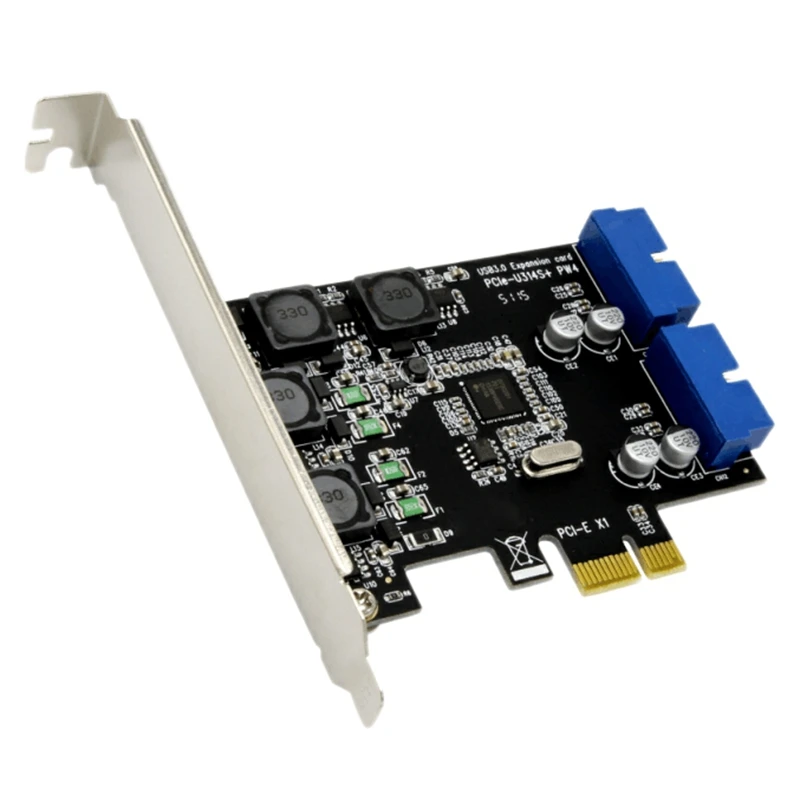 

Настольная карта расширения SSU USB 3,0, фронтальная Pci-E-USB3.0, фронтальный 19 / 20 контактов, адаптер интерфейса для настольных компьютеров