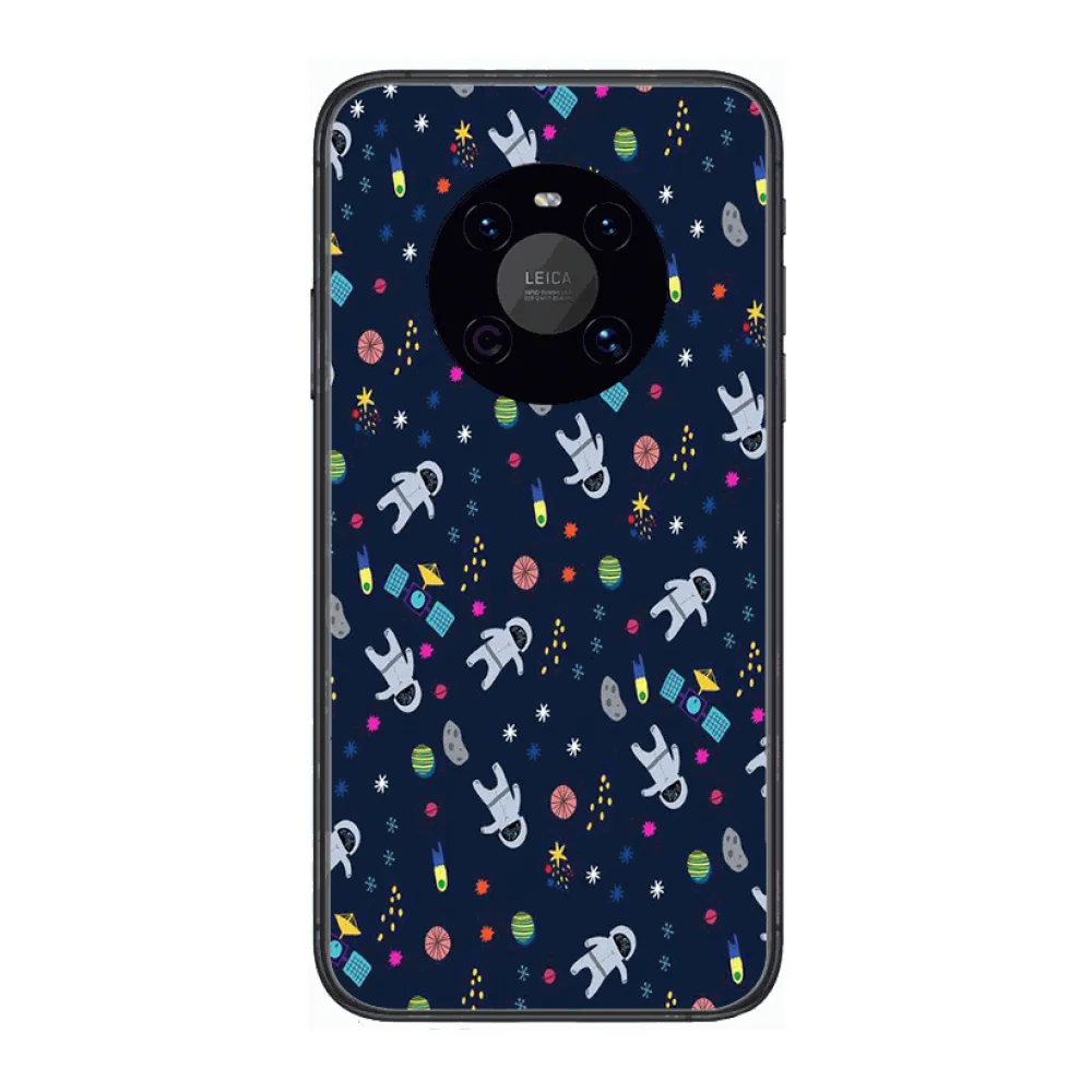 

Cartoon Stars Constellation Phone Case For Huawei mate 30 10 20 40 Lite Smart Z Pro Black Etui 3D Coque Painting Hoesjes case