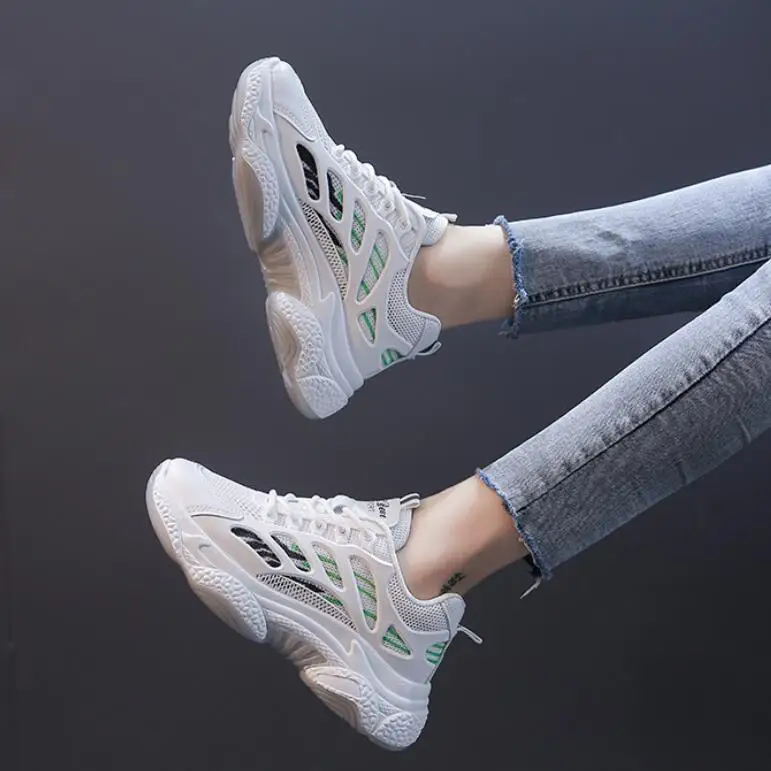 

Women's Running Shoes Breathable Outdoor Sports Shoes Lightweight Breathable Sports Shoes Comfortable Non-slip Fitness Shoes