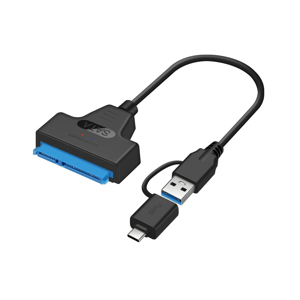 USB 3 0 Тип C SATA кабель разъем Sata адаптер 2 в 1 для 5 дюйма SSD HDD жесткий диск