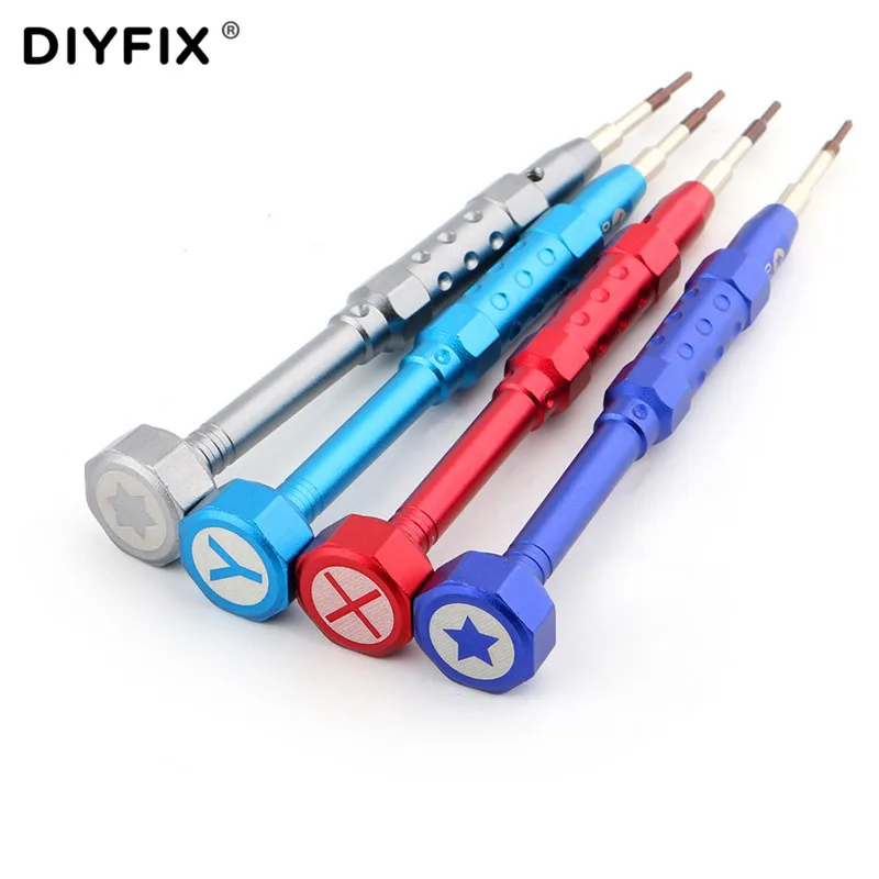 Прецизионная отвертка DIYFIX T2 5-точечная 0 8 для iPhone X 7 6S 6 ремонта разборки |