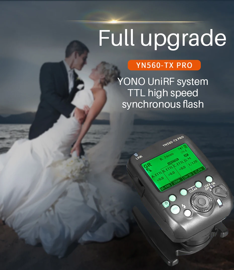 YONGNUO YN560TX PRO ручной контроллер вспышки скорость lite беспроводной триггер W ttl высокоскоростная синхронная вспышка для камеры Canon DSLR