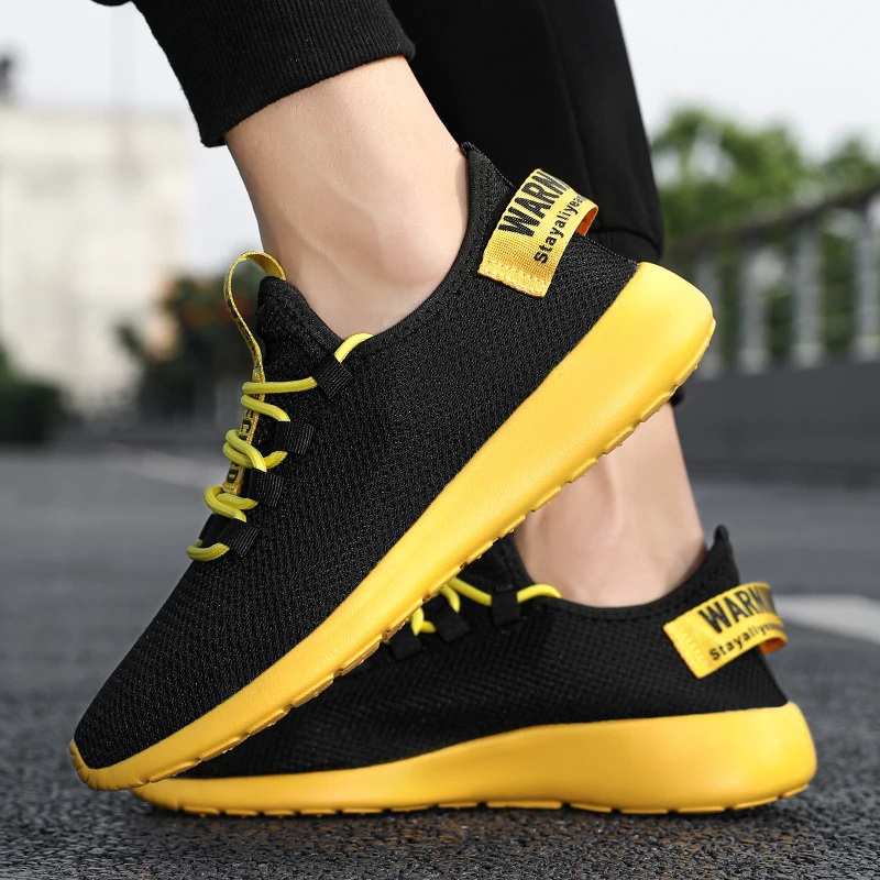 

Men Casual Shoes Men Vulcanize Shoes Sneakers Breathable No-slip Male Lace Up Men Shoes Lightweight Tenis Masculino