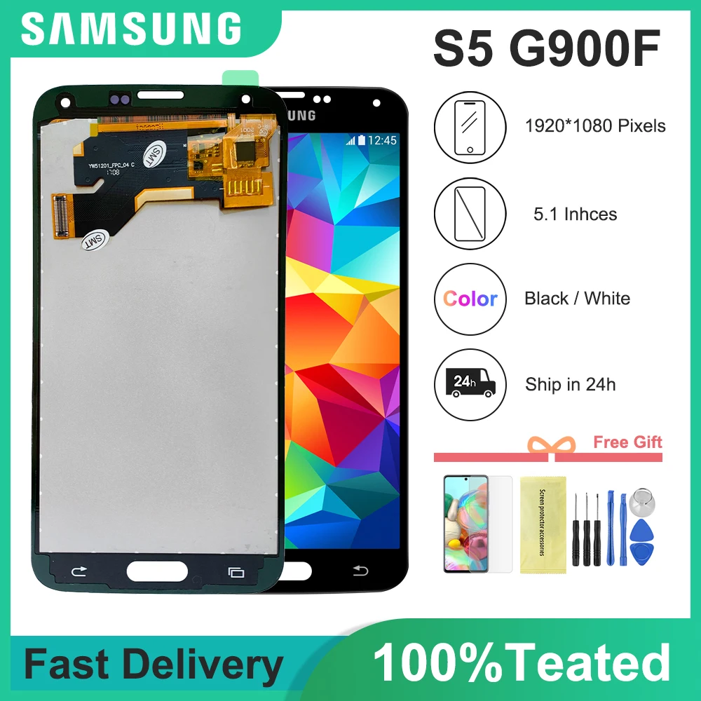 

ЖК-дисплей для Samsung Galaxy S5 (не совместим с G900H)