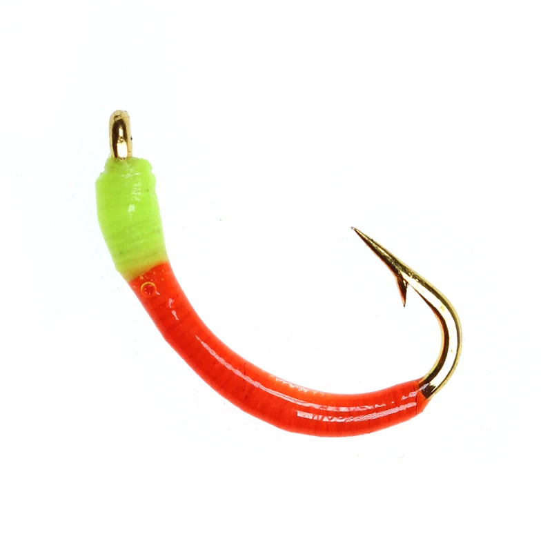 ICERIO 8PCS Buzzer Nymph Flies Trout Fishing Fly Lures #12