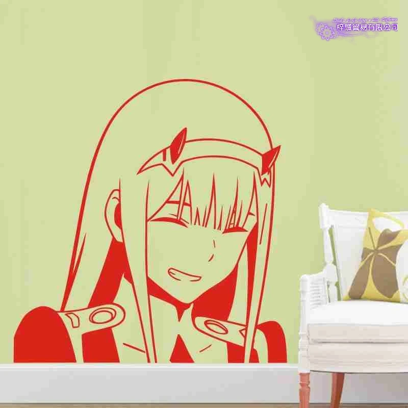 DARLING in the FRANXX Наклейка на стену 002 виниловые наклейки декор украшение дома аниме