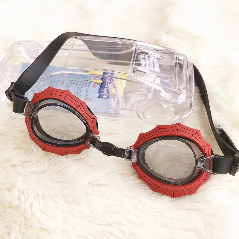 Marvel's Spider-Man new children boys swimming goggles anti-fog | Спорт и развлечения