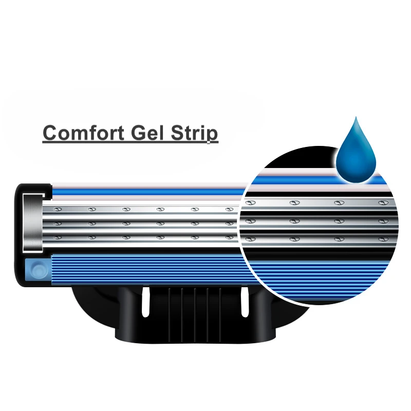 Новые качественные бритвенные лезвия для мужчин безопасный уход за лицом Бритье