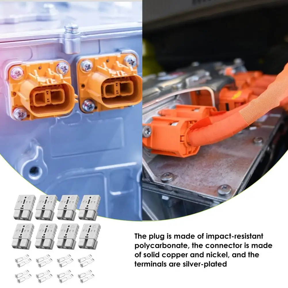 Комплект разъемов питания аккумулятора 50 Ампер быстрое отключение фоторазъем