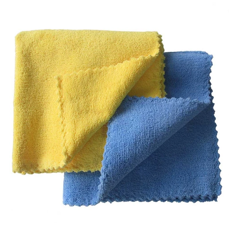 

Microfiber Thin Towels Car Cleaning Extra Soft Drying Cloth Hemming Water Suction Never Stain Home Washing Duster Towel