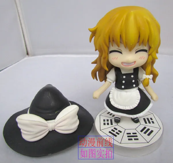 Экшн фигурка TouHou Project Kirisame Marisa PVC 10 см трансплантация лица Коллекционная модель
