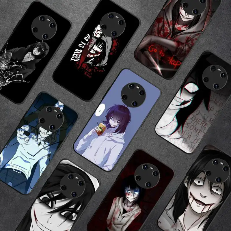 

Anime Jeff The Killer Phone Case For Huawei Y 5 Y62019 Y52018 Y92019 Luxury funda case for 9prime2019