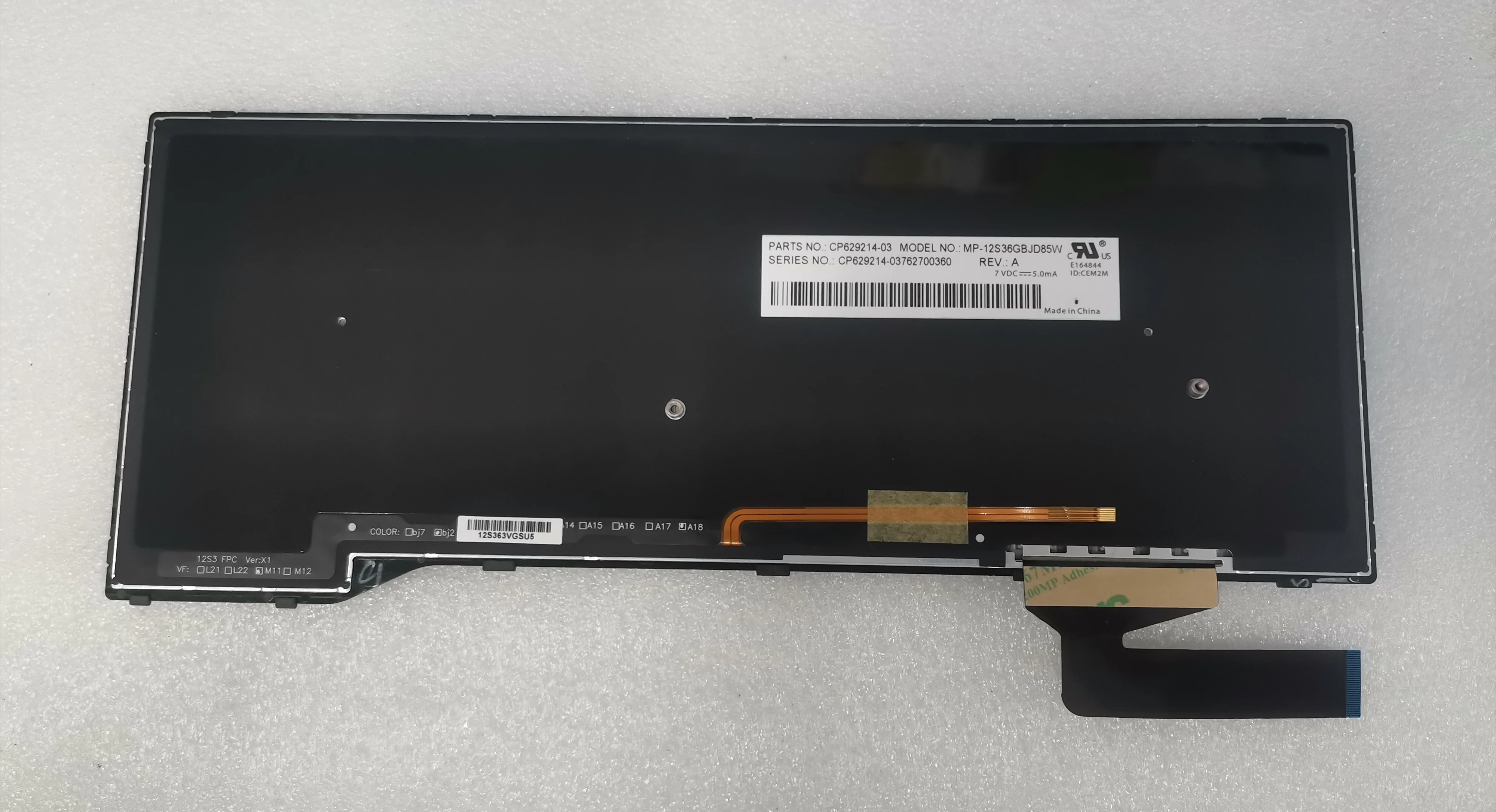 Новинка для Fujitsu E743 E733 Клавиатура ноутбука с подсветкой на английском языке