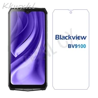 smartphone 9h tempered glass for blackview bv9100 glass protective film on blackview bv9100 screen protector case cover