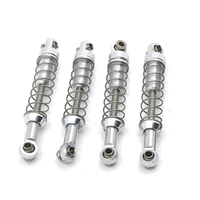 4pcs shock absorber with extender hard kits for wpl c14 c24 c34 c44 for mn d90 d91 mn45 mn96 mn99 rc car parts