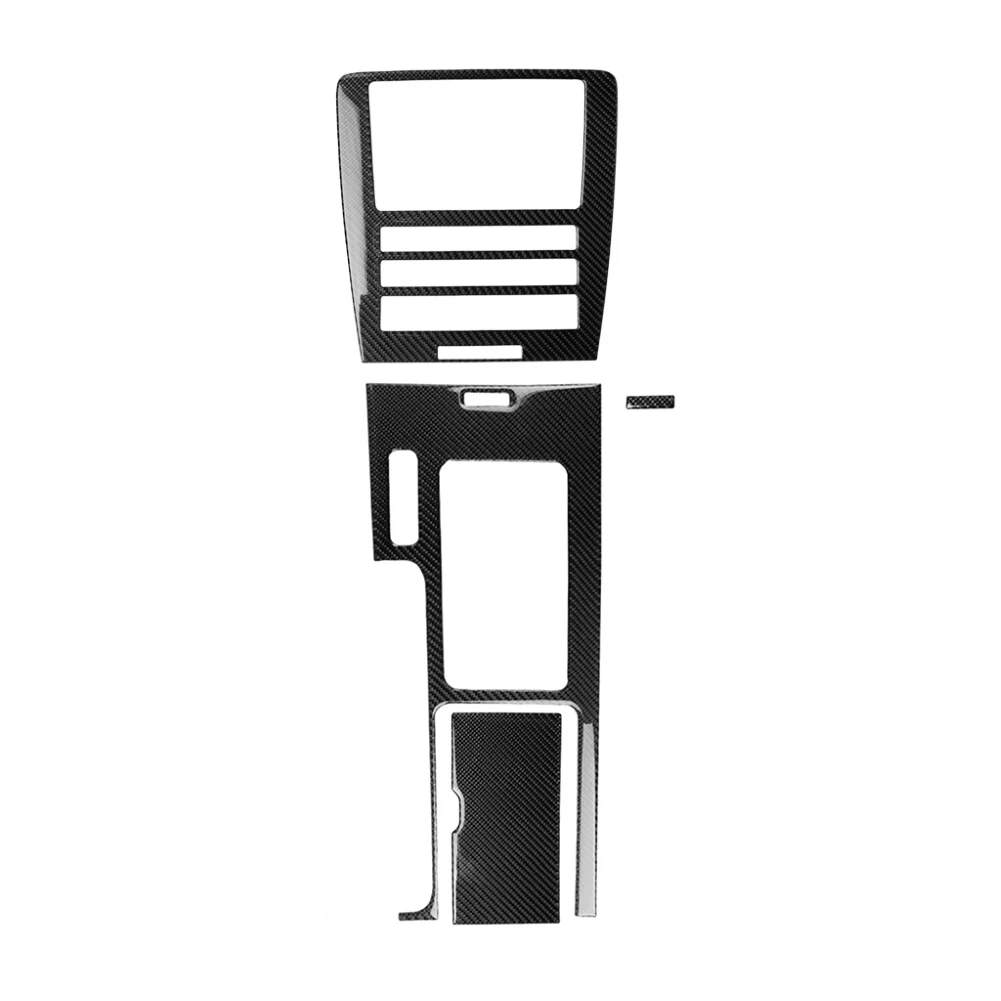 

Carbon Fiber Car Central Control Panel Trim Cover Sticker Self Adhesive Auto Interior Decoration supplies for Ford Mustang 09-13