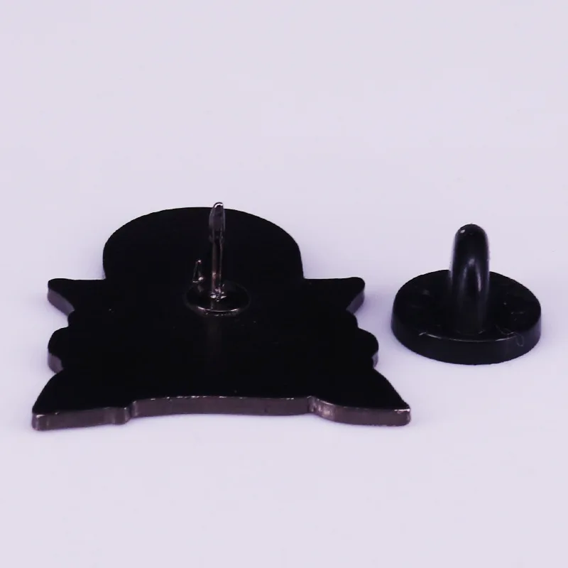 

ZF1508 Clothing Accessories Enamel Pin Brooch Creative Cartoon Denim Coat Lapel Badge Jewelry Gift