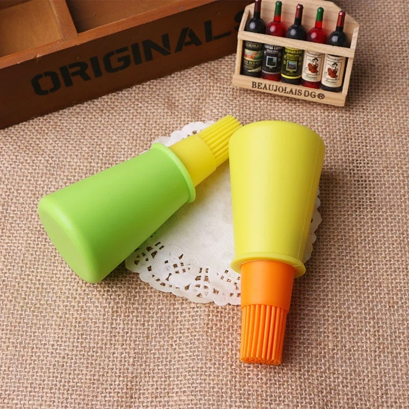 Силикон для мёда масла бутылочка с кисточкой приготовления барбекю выпечки