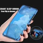 Умный зеркальный флип-чехол для телефона Redmi Note 8 7 6 5 Pro 4 4A 4X 6A 5A Prime Xiaomi Mi 9 SE 8 A1 A2 Lite 5X 6X, чехол-подставка