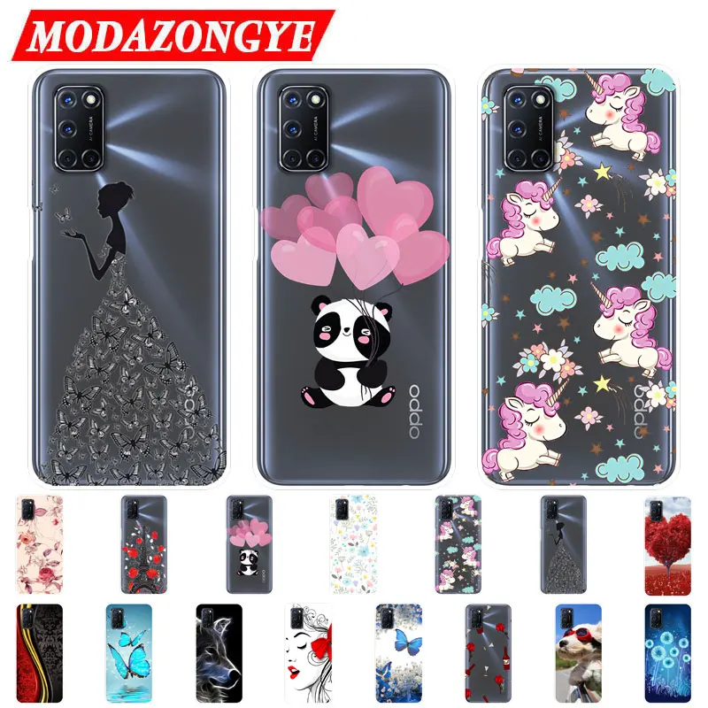 Мягкий чехол для OPPO A92 силиконовый ТПУ OPPOA92