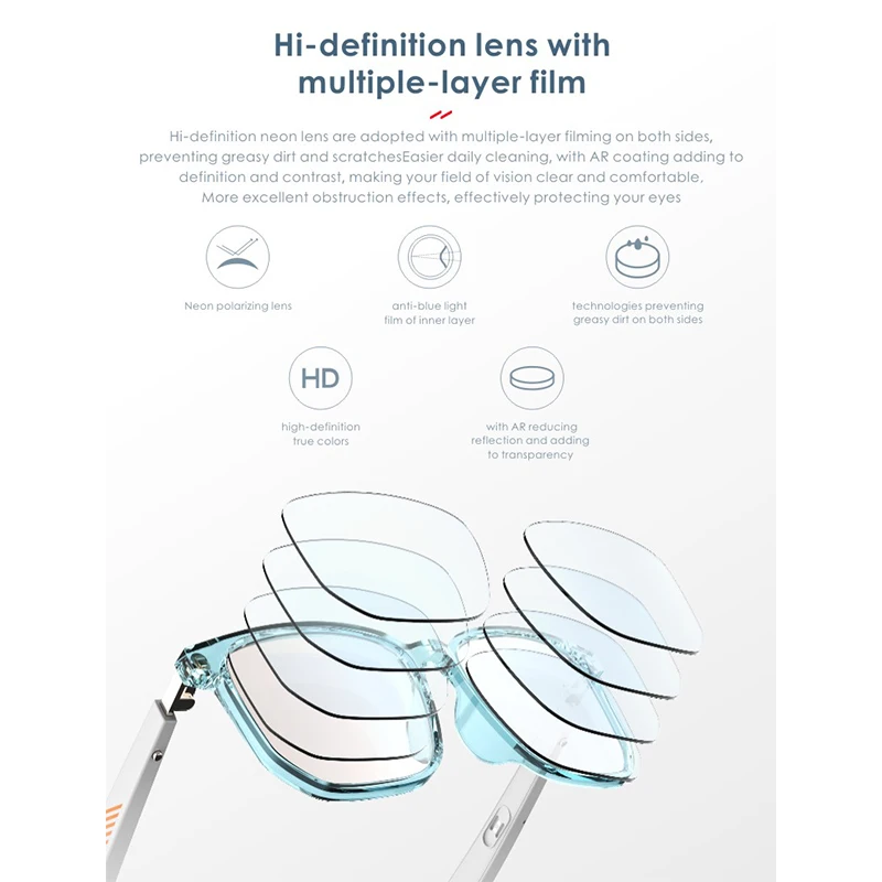 저렴한 스마트 블루투스 안경, 안드로이드 AI 안경, TWS 무선 음악 이어폰, 안티 블루 렌즈 선글라스