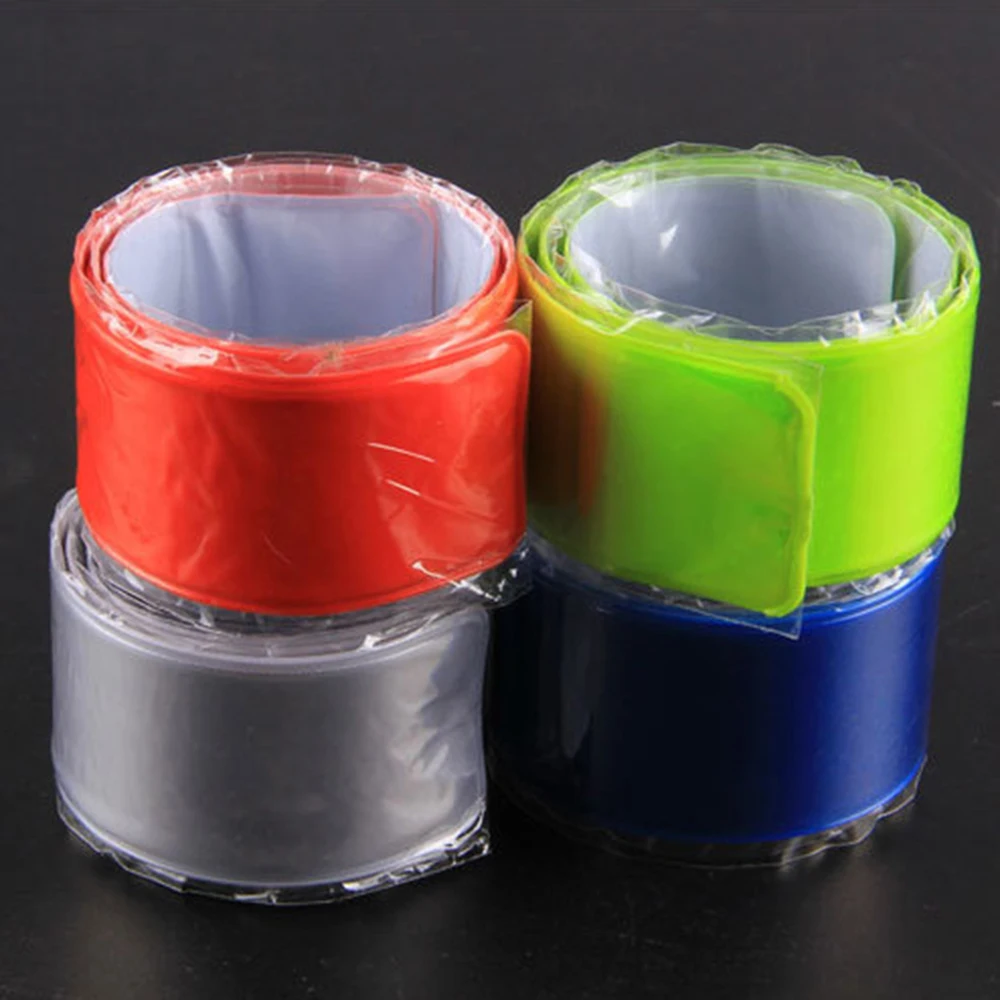 Светоотражающая лента для одежды 40 см светоотражающий браслет бега верховой