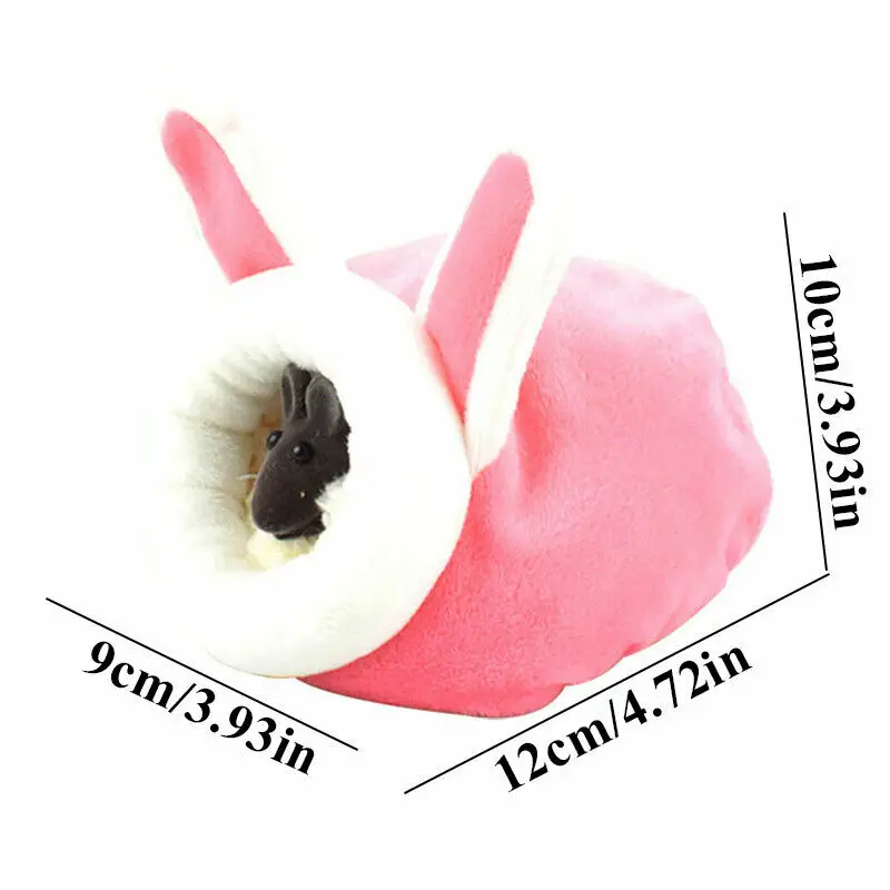 soft plush winter warm cute hamster cotton house small animal nest guinea pig squirrel mice rat sleepping bed keep warm nest free global shipping