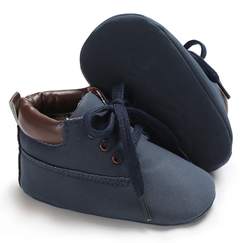 Toddler Newborn Infant Baby Boy Girl Leather Shoes Kids Soft Sole Crib Prewalker Shoes0-18M | First Walkers