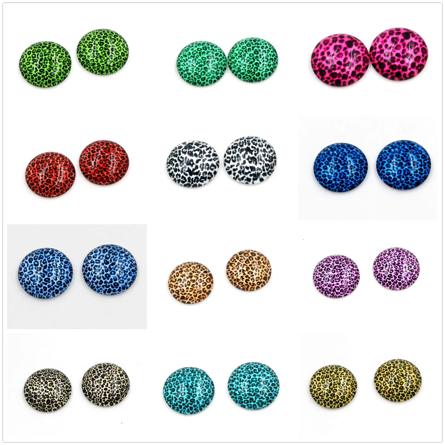 

10pcs/lot 20mm Handmade Photo Glass Cabochon Jewelry Finding Fit 20mm Cameo Setting Supplies for Jewelry Components