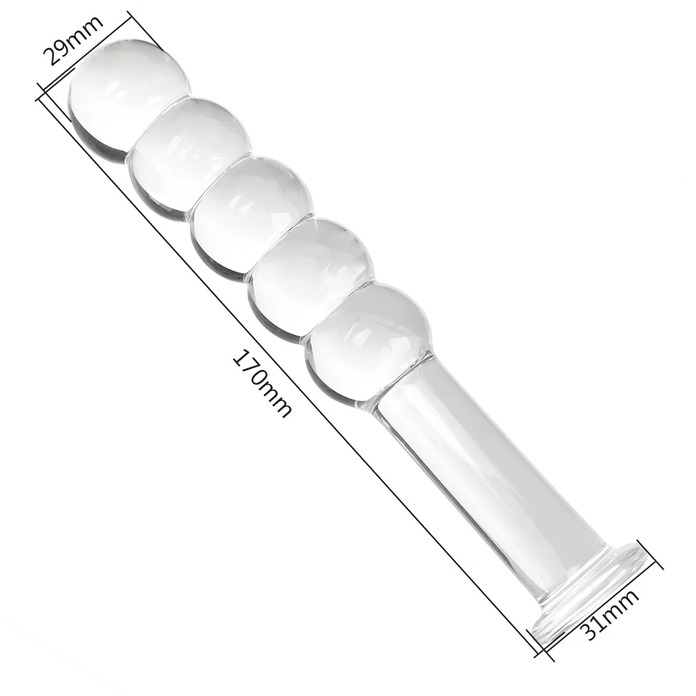 IKOKY женская мастурбация Кристалл Pyrex стимуляция вагины стеклянная Анальная