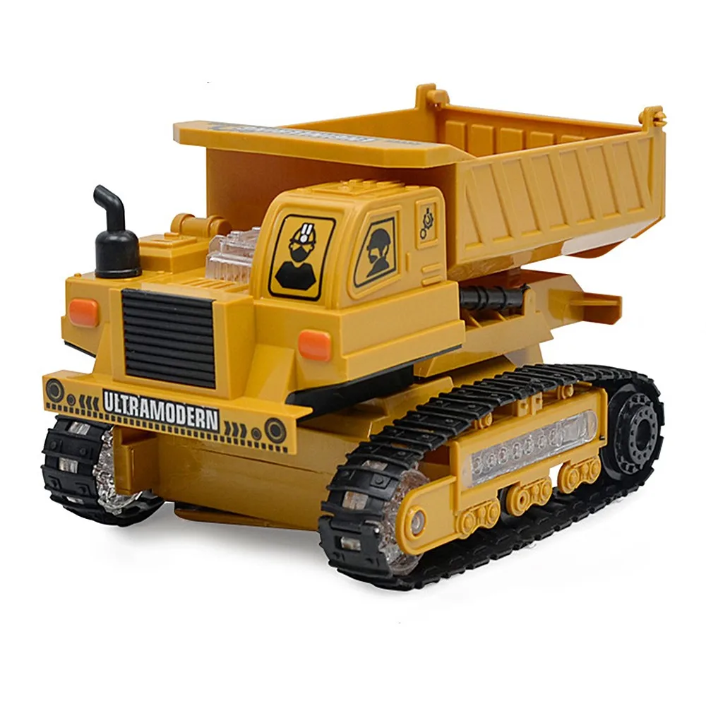 Радиоуправляемый экскаватор автомобиль игрушки с музыкой и светильник Детский