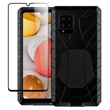 Heavy Duty Protection Phone Case for Samsung Galaxy A42 5G Shockproof Cover For Galaxy A42 A52 A72 Case with Tempered Glass Gift