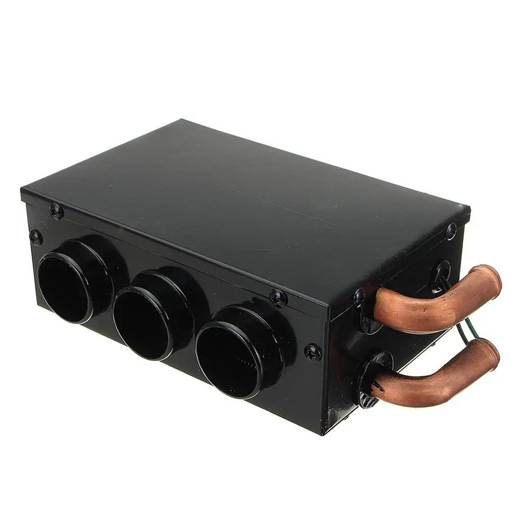 DC 12V 24W 3 отверстия портативный автомобильный нагрев охлаждение нагрев Defroster Demister