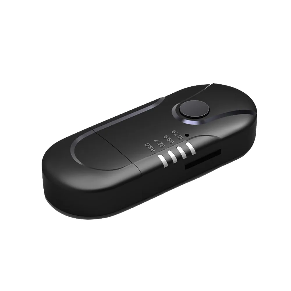 AOSHIKE 2019 Новое поступление миниатюрный fm передатчик приемник Bluetooth радиостанция