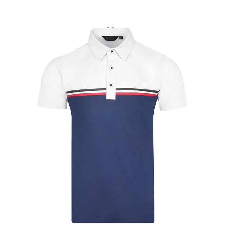 Одежда для гольфа мужская футболка с коротким рукавом Тонкий Топ 2020 летняя новая