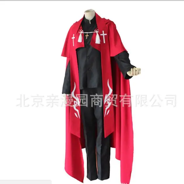 

Anime Fate Grand Order Cosplay Amakusa Shirou Tokisada Uniform Fate Apocrypha Shirou Kotomine Fancy Party Outfit set