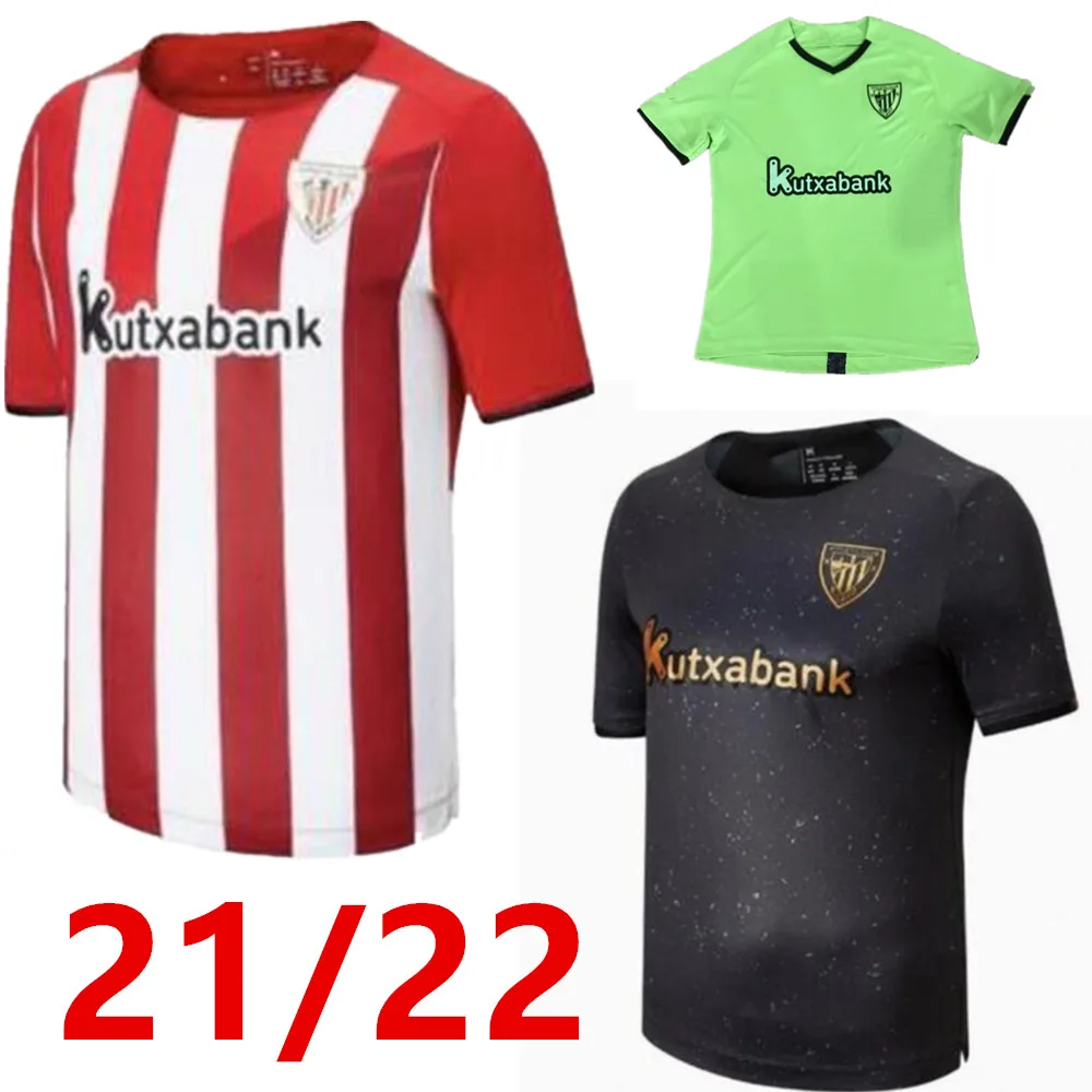 

21 22 футбольная майка Бильбао для дома атлетика Уильямс муниин I.MARTINEZ 2021 футбольные рубашки Юри б Рауль Гарсия мужские + Детские комплекты Cami