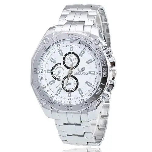 

2021 Fashion New Style Luxury Business Men Gold Watches Stainless Steel Quartz Watch Hombre Gift for Male Wristwatches