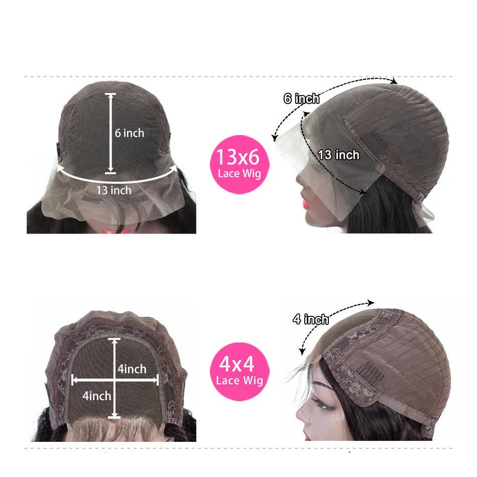 

30 32 Inch Curly Human Hair Deep Wave 13x6 Lace Frontal Wigs For Black Women Brazilian 4x4 Curly Lace Closure Human Hair Wig