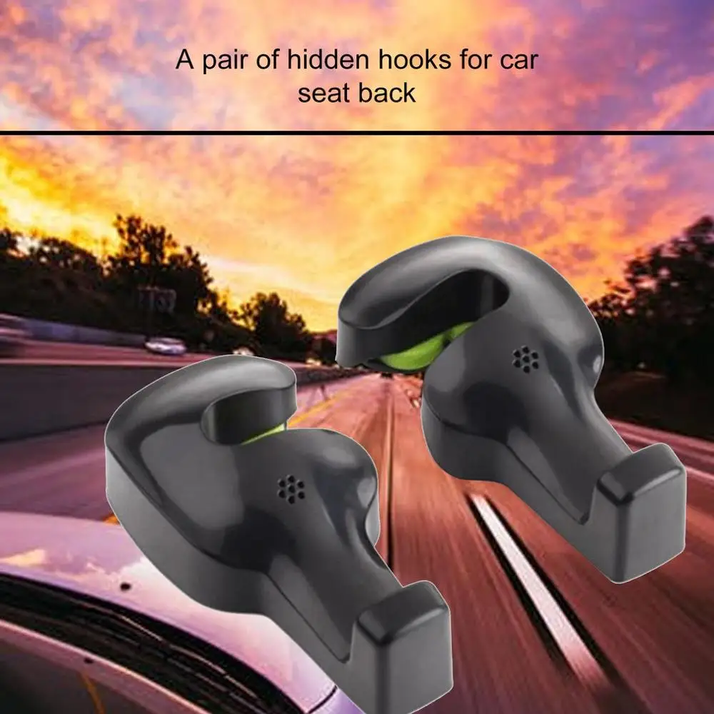 Автомобильные крючки спинки сиденья автомобиля скрытый подголовник Вешалка для