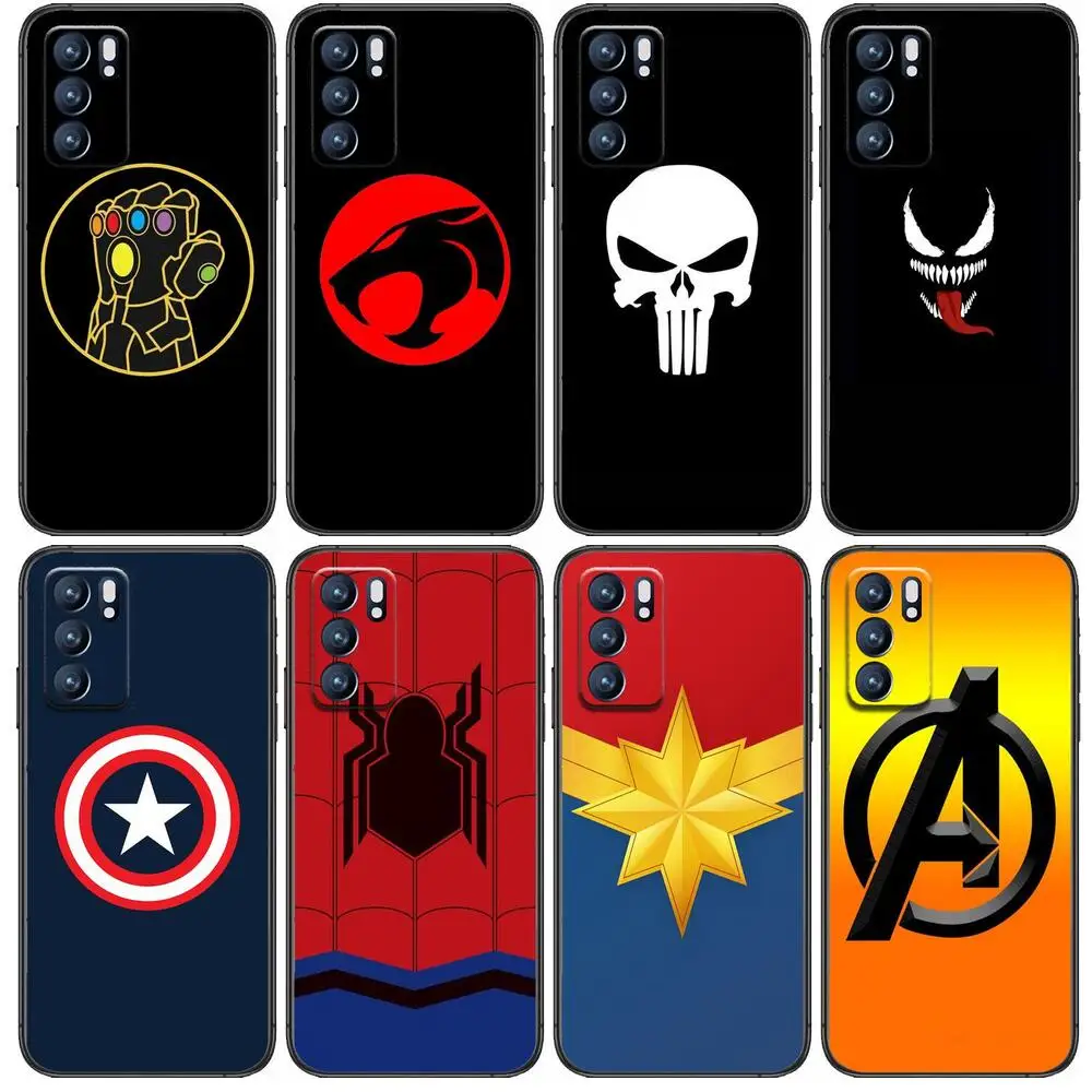

Marvel Logo Sign For Realme C3 Case Soft Silicon Back cover OPPO Realme C3 RMX2020 Coque Capa Funda find x3 pro C21 8 Pro a91