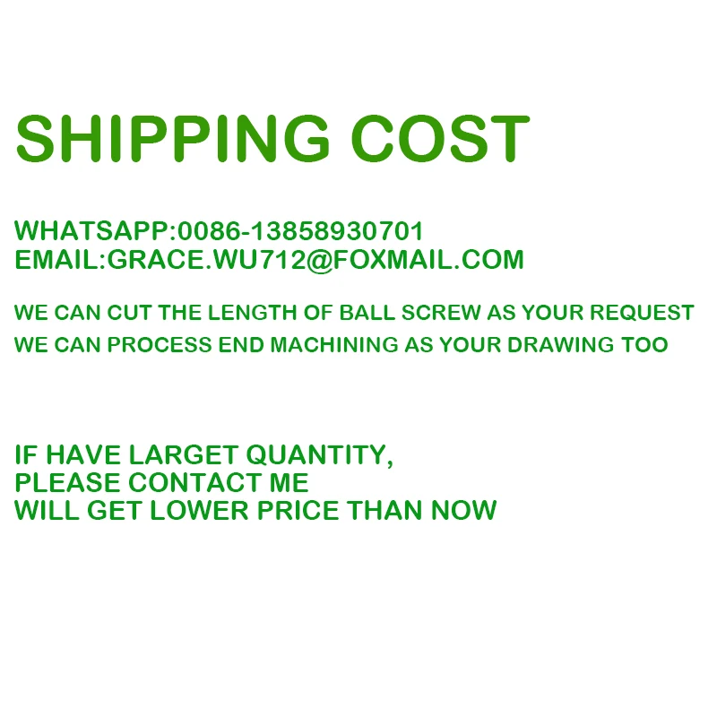 Смешанный заказ или индивидуальный для шарикового винта линейной направляющей и