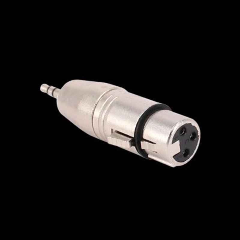 3 5 штекер гнездо XLR микрофон емкость шина адаптер 3.5SP для усилителя звуковой
