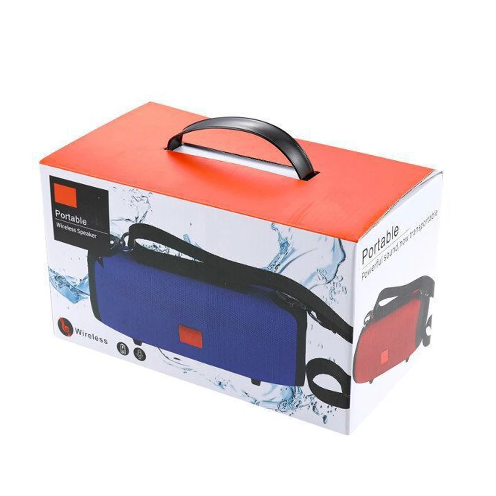 

TG125 high-power 40W bluetooth speaker bass portable wireless stereo subwoofer radio plugable U disk and 3600mAh battery speaker