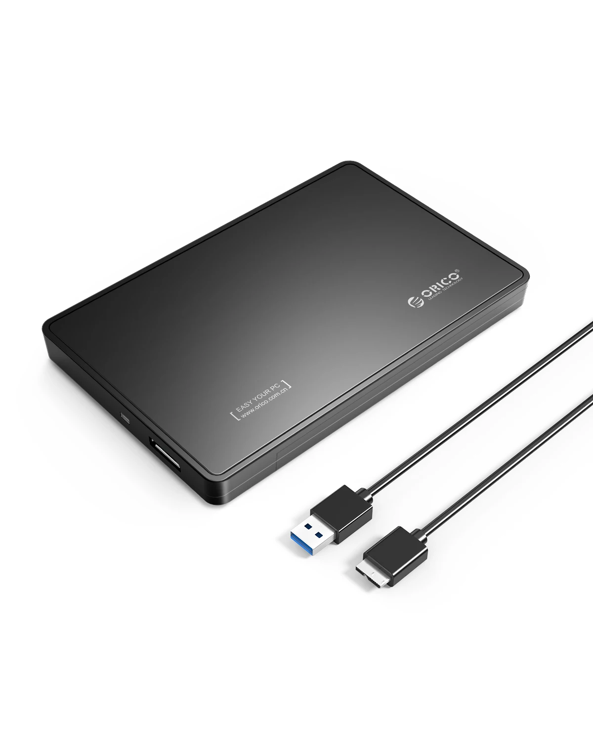 

ORICO 2.5 inch External Hard Drive Enclosure USB3.0 to SATA HDD Case Compatible with 2.5 inch 7mm-9mm HDD / SSD up to 2TB