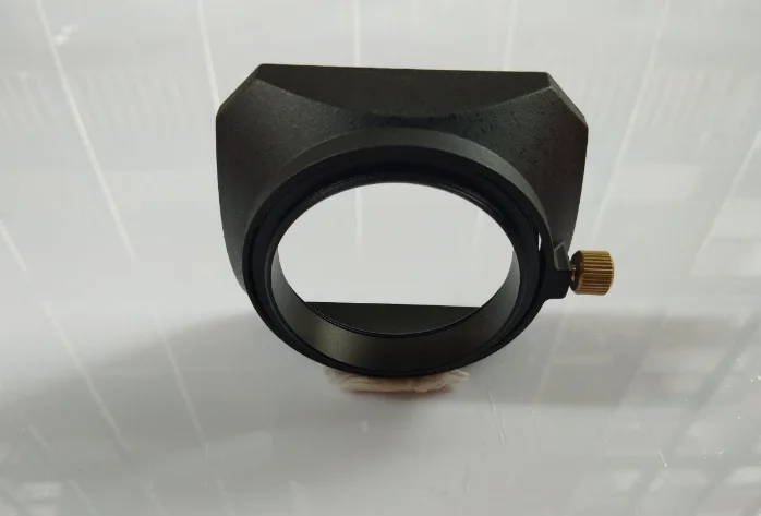 Резьбовая бленда для объектива камеры в стиле ретро квадратной формы крепление